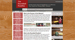 Desktop Screenshot of nbabasketballarenas.com